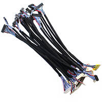 Набор из 18 LVDS кабелей, шлейфов для матриц 14-26