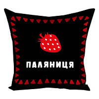 Подушка габардинова з принтом Паляниця 40x40 (4P_22U006)