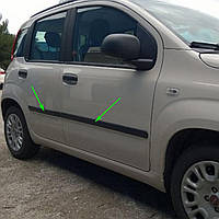 Молдинги на двери для Fiat Panda III 2012-2021