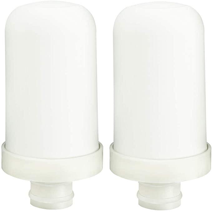 Змінний фільтр для очищення води ASIV, 2 шт., для системи фільтрації крана, білий, фото 1