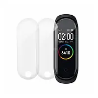 Защитная пленка для фитнес-браслета Xiaomi Mi Band 4 Mijobs Screen Protector (2 front) Clear Transparent