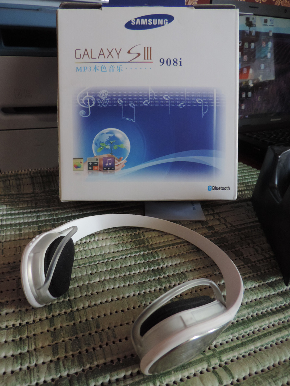 Бездротові Bluetoot навушники Samsung "Galaxy S3 908i".