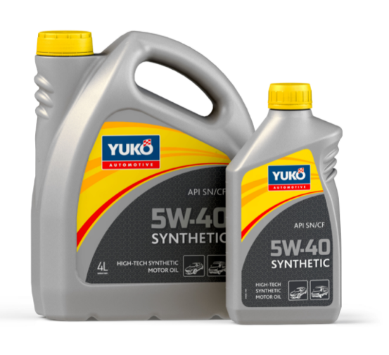 Моторне масло YUKO Synthetic 5w40 SN/CF