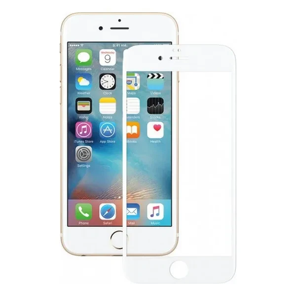 Защитное стекло Apple iPhone 7/iPhone 8 3D Full Cover 3D Full Cover Tempered Glass прозрачное (золот