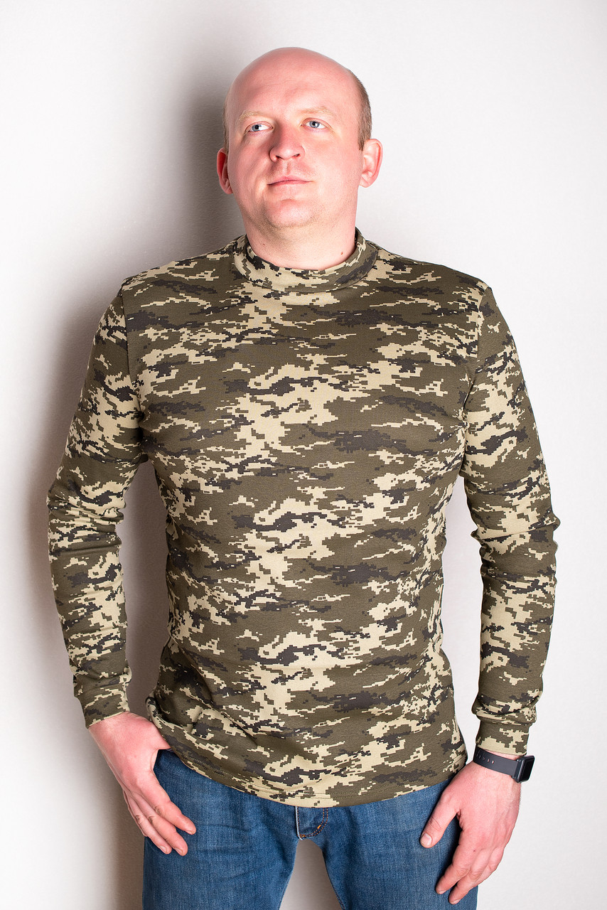 Камуфляжний гольф 46-56р Піксель ВСУ, фото 1