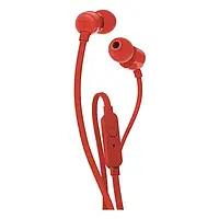 Проводные наушники JBL T110 Red