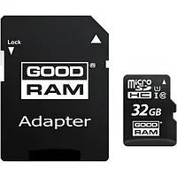 Карта памяти GoodRam M1AA-0320R12 Black 32GB microSDHC Class 10 UHS-I