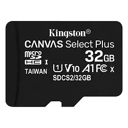 Карта памяті Kingston Canvas Select Plus SDCS2/32GBSP 32GB microSDHC Class 10