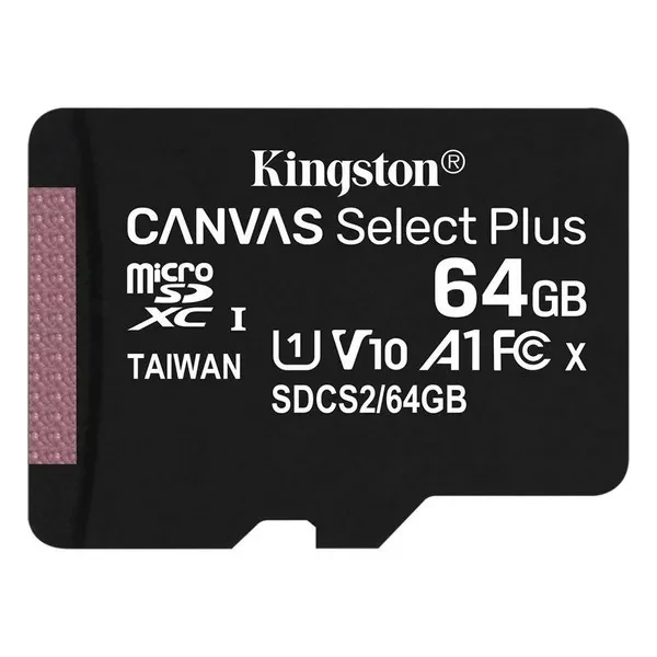 Карта памяті Kingston Canvas Select Plus SDCS2/64GBSP 64GB microSDXC Class 10