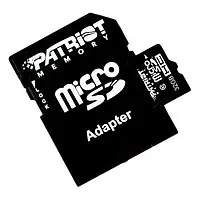 Карта памяти Patriot PSF32GMCSDHC10 32GB microSDHC С адаптером Class 10