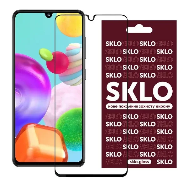Захисне скло Samsung Galaxy A41 3D (full glue) SKLO