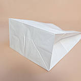 Пакет подарунковий патріотичний 260*150*350 Крафт пакет з українською символікою Подарунковий пакет з дном, фото 8