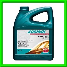 Масло Addinol Super Light MV 0546 5W40 5л, фото 2