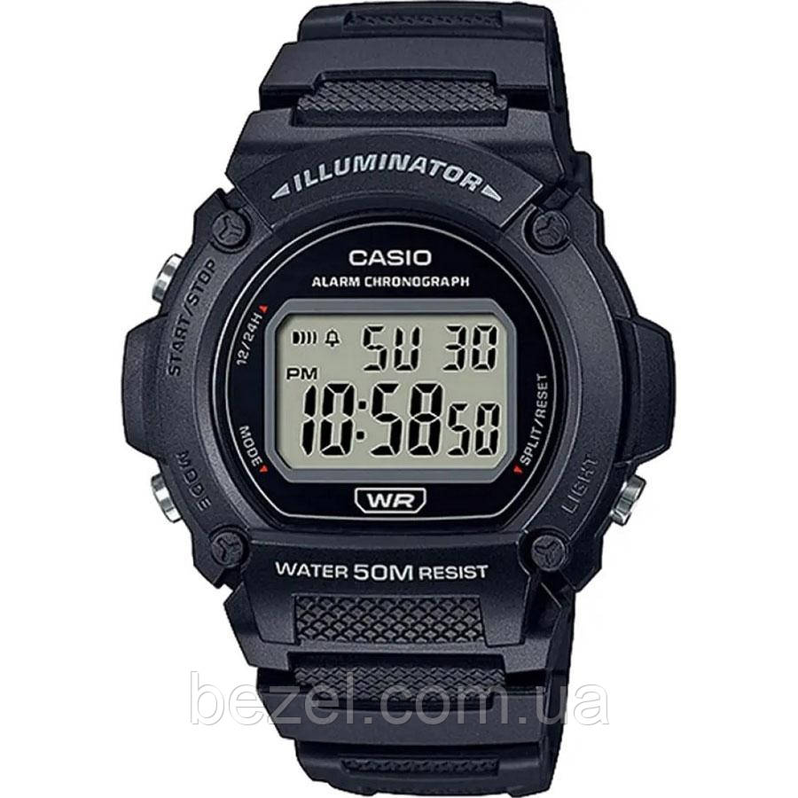 Чоловічий годинник Casio Digital W-219H-1AVEF