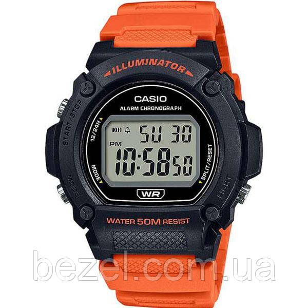 Чоловічий годинник Casio Digital W-219H-4AVEF