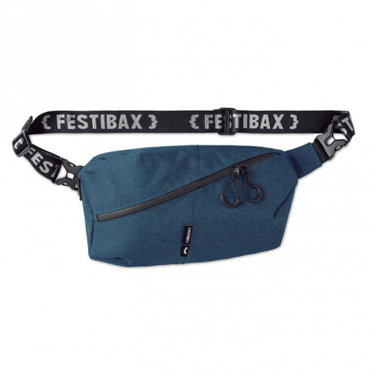 Сумка поясна бананка FESTIBAX® BASIC з водонепроникною блискавкою та прихованою кишенею, фото 1