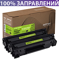 Картридж Canon 712 (2 шт.) LBP-3010/3020/3100, HP LaserJet P1005/P1006/P1007/P1008, ресурс 1500 аркушів, Patron