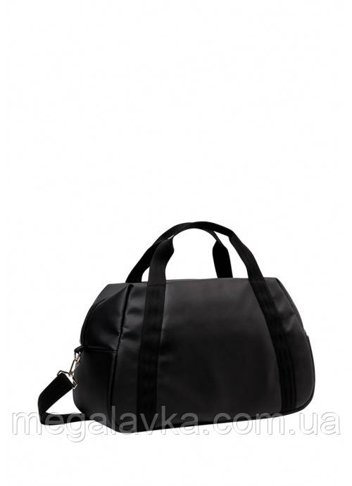 Спортивна сумка Sambag Vogue чорна — MegaLavka