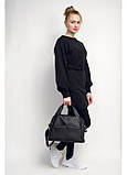 Жіноча спортивна сумка Sambag Vogue ZT чорна - MegaLavka, фото 4
