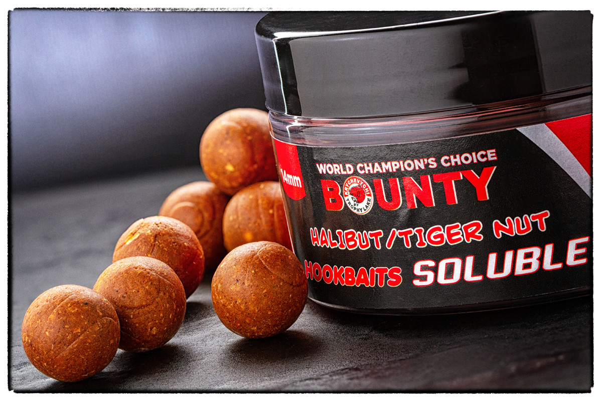 Бойли насадочнi пилячi BOUNTY SOLUBLE HALIBUT/TIGER NUT 14 мм