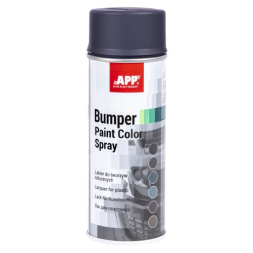 Бамперна аерозольна автоемаль APP Bumper Paint Color Spray Антрацит 400 мл, фото 1