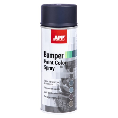 Бамперна аерозольна автоемаль APP Bumper Paint Color Spray Темний антрацит 400 мл