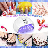 Професійна ультрафіолетова лампа для манікюру гель лаку SUN X5 UV+LED Nail Lamp, фото 6