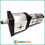 Насос гідравлічний шестеренний тандемний (НШ) Hydro-pack 30C32X198/25X156/16X066, фото 2