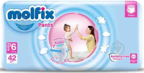 Підгузки-трусики Molfix 6 Extra Large (15-22 кг), 42 шт.