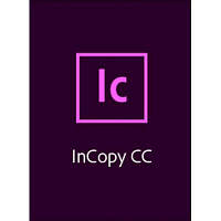 Для роботи з текстом Adobe InCopy CC teams Multiple/ Multi Lang Lic Subs New 1Year (65297670BA01A12)