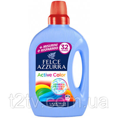 Гель для прання Felce Azzurra Active Color 1.595 л (8001280409592), фото 1