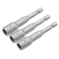 Популярний! Головка магнітна Tolsen 11 мм 1/4"х65 мм 3 шт (77846) - Краща якість тільки на Nukleon.com.ua