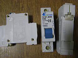 Автоматичний вимикач 1п 50А Eltex