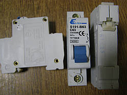 Автоматичний вимикач 1п 63А Eltex