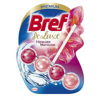 Популярний! Туалетний блок Bref De Luxe Ніжна магнолія 50 г (9000101416879/9000101375473) - Краща якість тільки на Nukleon.com.ua