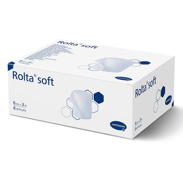 Підкладочні бинти Rolta® soft / Ролта софт 6см х 3м 6шт, фото 1