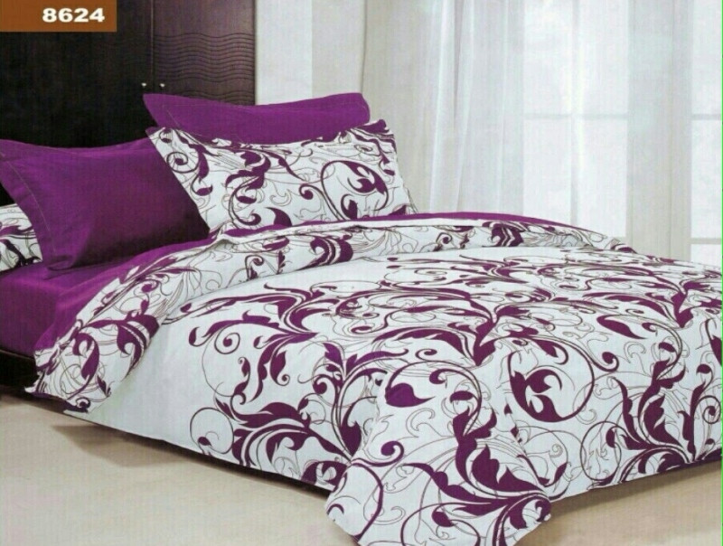 Постільна білизна сімейна 100% бавовна/сімейний комплект постільної білизни Бязь gold люкс, фото 1