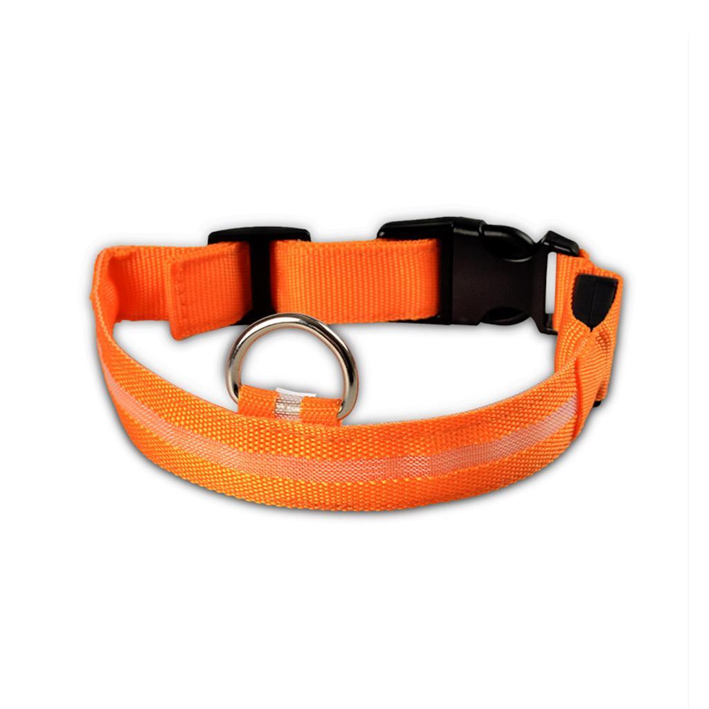 Нашийник, що світиться, для собак дрібних порід 18 ~ 27 см, фото 1