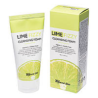 Пінка для вмивання з екстрактом лайма та вітаміном C Secret Skin Lime Fizzy Cleansing Foam 120ml (Сок