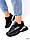 Кросівки жіночі Vivian чорні 5362, фото 4