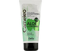 Кондиционер для волос Delia Cosmetics Cameleo Aloe And Coconut Moisturizing Conditioner