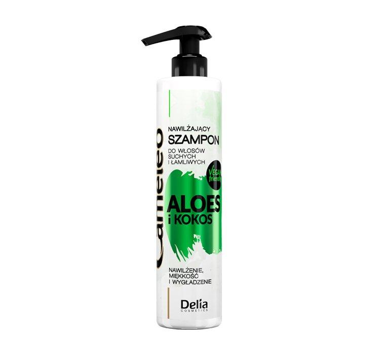 Шампунь для волосся Delia Cosmetics Cameleo Aloe And Coconut Moisturizing Shampoo