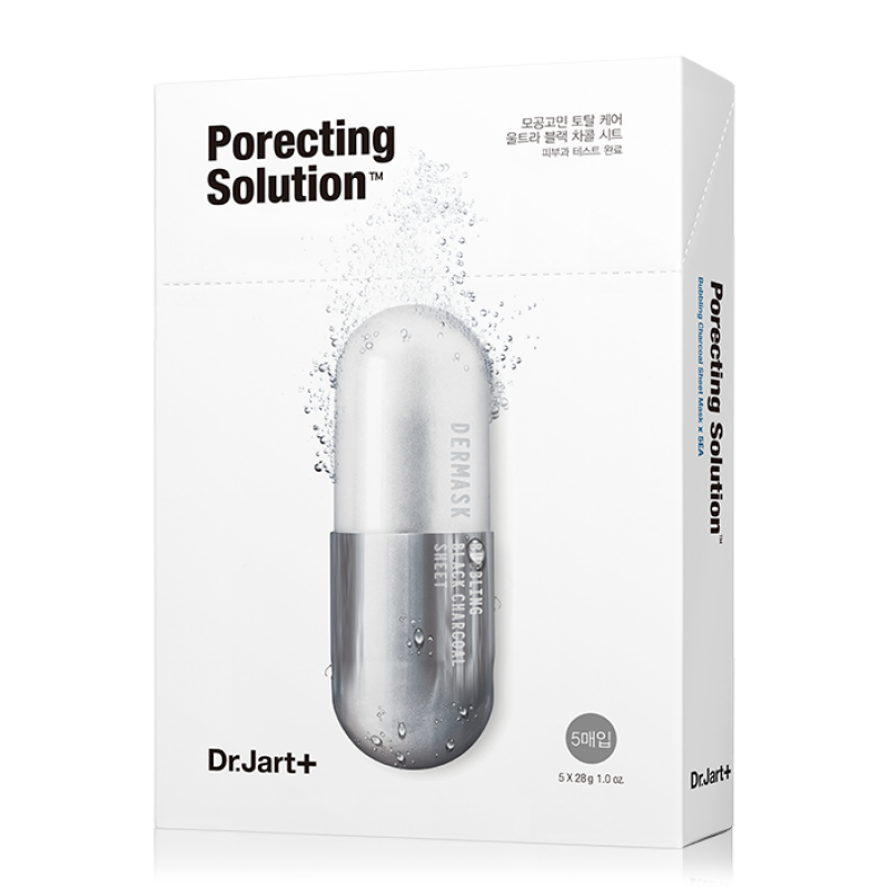 Киснева маска для очищення та звуження пор Dr.Jart+ Dermask Ultra Jet Porecting Solution — 5 шт.