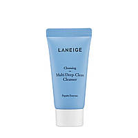 Пенка для глубокого очищения кожи лица LANEIGE Multi Deep-Clean Cleanser 30ml