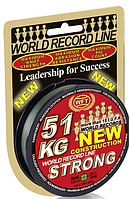 Шнур WFT KG Strong Green Round Braid 300м 0.32мм 51кг