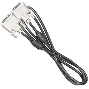 Кабель DVI-D - DVI-D 1.8м TRY Wire фер. кільця. чорний