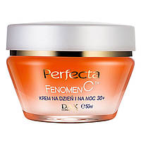 Зволожувальний крем для обличчя для віку 30+ PERFECTA Fenomen C Cream Day and Night 30+ 50ml (Сок придатності: до