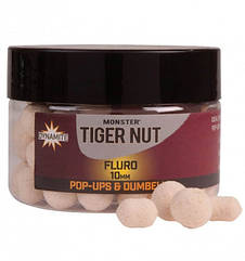 Бойли Dynamite Baits Monster Tiger Nut White Fluro pop-ups and Dumbells 10mm