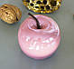 Декоративне яблуко кераміка рожевий һ8см 1014898-1Р, фото 3