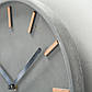 Настінний годинник Gela сірий бетон d28см (1xAA 1.5 V) Boltze 3453200, фото 2